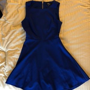 Blue lulus semi-formal dress